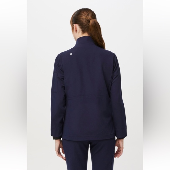 Figs Page Scrub Jacket 💙🦋🌀 - Picture 2 of 10